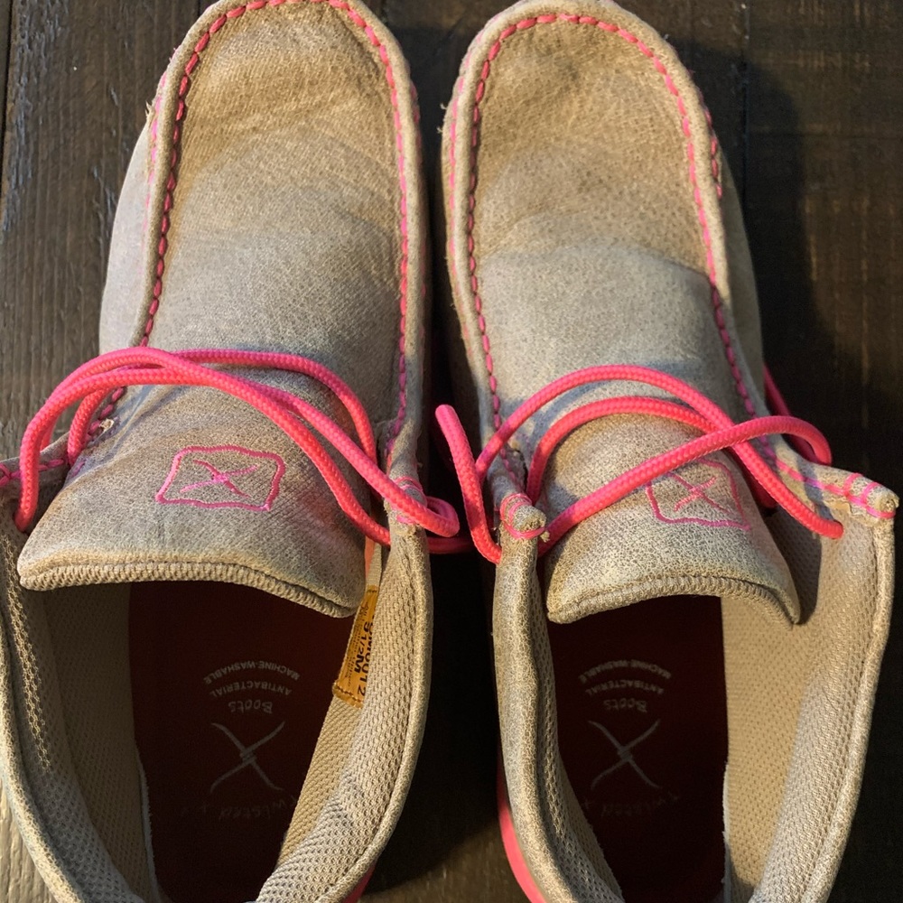 Twisted X High top moccasins